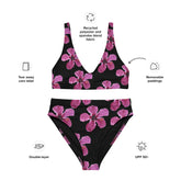 Hibiscus Recycled High-Waisted Bikini
